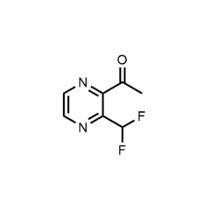 1-(3-(Difluoromethyl)pyrazin-2-yl)ethan-1-one|CS-1325961
