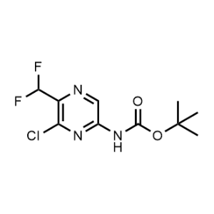 tert-Butyl (6-chloro-5-(difluoromethyl)pyrazin-2-yl)carbamate|CS-1325963
