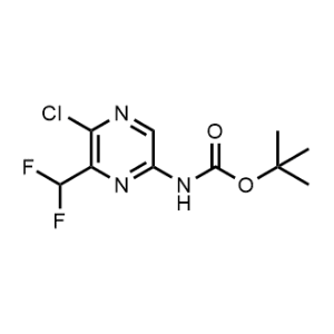 tert-Butyl (5-chloro-6-(difluoromethyl)pyrazin-2-yl)carbamate|CS-1325968