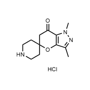 1',3'-Dimethyl-1'H-spiro[piperidine-4,5'-pyrano[3,2-c]pyrazol]-7'(6'H)-one hydrochloride|CS-1325983