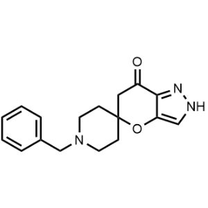 1-Benzyl-2'H-spiro[piperidine-4,5'-pyrano[3,2-c]pyrazol]-7'(6'H)-one|CS-1325989