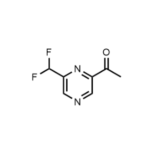 1-(6-(Difluoromethyl)pyrazin-2-yl)ethan-1-one|CS-1325992