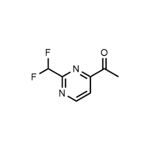 1-(2-(Difluoromethyl)pyrimidin-4-yl)ethan-1-one|CS-1326005