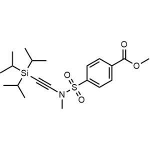 Methyl 4-(N-methyl-N-((triisopropylsilyl)ethynyl)sulfamoyl)benzoate|CS-1326006