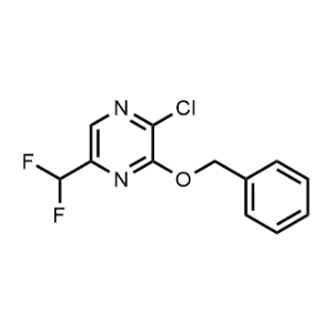 3-(Benzyloxy)-2-chloro-5-(difluoromethyl)pyrazine|CS-1326028