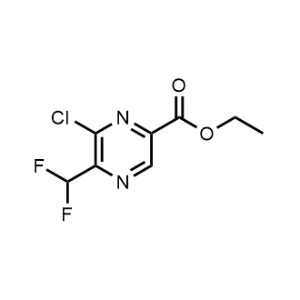 Ethyl 6-chloro-5-(difluoromethyl)pyrazine-2-carboxylate|CS-1326038
