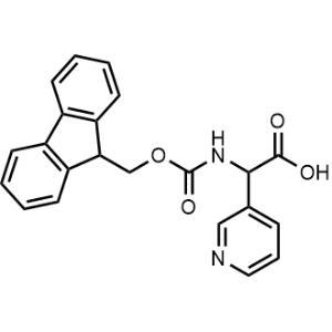 2-((((9H-Fluoren-9-yl)methoxy)carbonyl)amino)-2-(pyridin-3-yl)acetic acid|CS-1326117