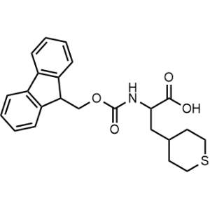 2-((((9H-Fluoren-9-yl)methoxy)carbonyl)amino)-3-(tetrahydro-2H-thiopyran-4-yl)propanoic acid|CS-1326130