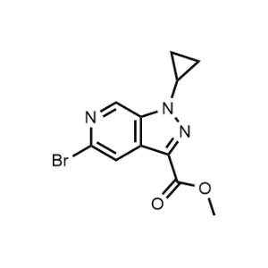 Methyl 5-bromo-1-cyclopropyl-1H-pyrazolo[3,4-c]pyridine-3-carboxylate|CS-1326139