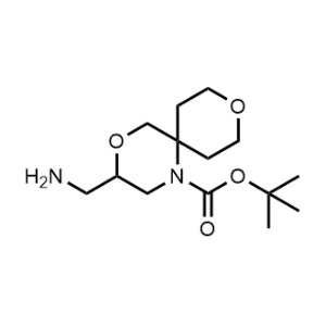 tert-Butyl 3-(aminomethyl)-4,9-dioxa-1-azaspiro[5.5]undecane-1-carboxylate|CS-1326146
