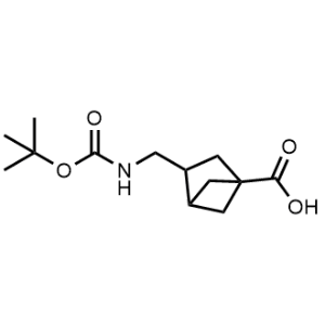 3-(((tert-Butoxycarbonyl)amino)methyl)bicyclo[2.1.1]hexane-1-carboxylic acid|CS-1326164