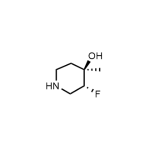rel-(3R,4R)-3-Fluoro-4-methylpiperidin-4-ol|CS-1326266
