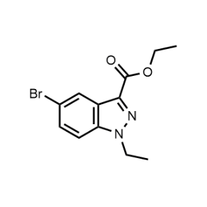 Ethyl 5-bromo-1-ethyl-1H-indazole-3-carboxylate|CS-1326271