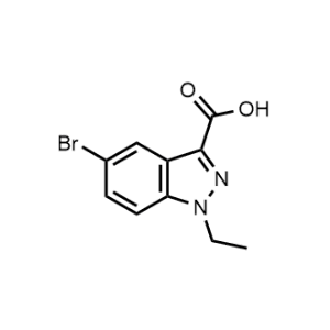 5-Bromo-1-ethyl-1H-indazole-3-carboxylic acid|CS-1326290