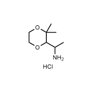 1-(3,3-Dimethyl-1,4-dioxan-2-yl)ethan-1-amine hydrochloride|CS-1326315