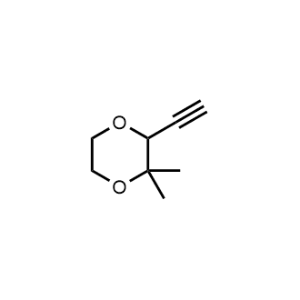 3-Ethynyl-2,2-dimethyl-1,4-dioxane|CS-1326319