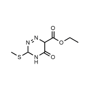 Ethyl 3-(methylthio)-5-oxo-3,4,5,6-tetrahydro-1,2,4-triazine-6-carboxylate|CS-1326328