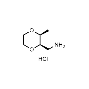 rel-((2R,3S)-3-Methyl-1,4-dioxan-2-yl)methanamine hydrochloride|CS-1326331
