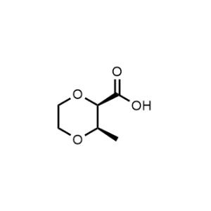 rel-(2R,3R)-3-Methyl-1,4-dioxane-2-carboxylic acid|CS-1326332