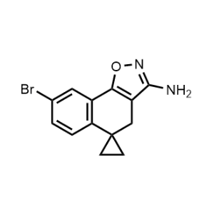8'-Bromo-4'H-spiro[cyclopropane-1,5'-naphtho[2,1-d]isoxazol]-3'-amine|CS-1326333