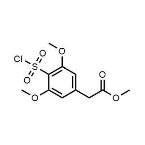 Methyl 2-(4-(chlorosulfonyl)-3,5-dimethoxyphenyl)acetate|CS-1326337