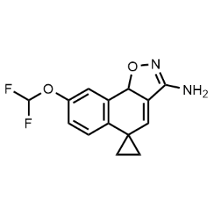 8'-(Difluoromethoxy)-9b'H-spiro[cyclopropane-1,5'-naphtho[2,1-d]isoxazol]-3'-amine|CS-1326343