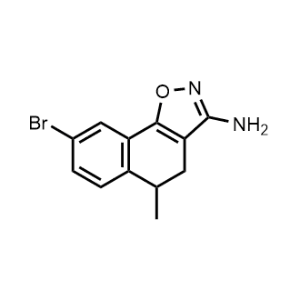 8-Bromo-5-methyl-4,5-dihydronaphtho[2,1-d]isoxazol-3-amine|CS-1326350