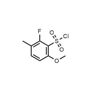 2-Fluoro-6-methoxy-3-methylbenzenesulfonyl chloride|CS-1326360