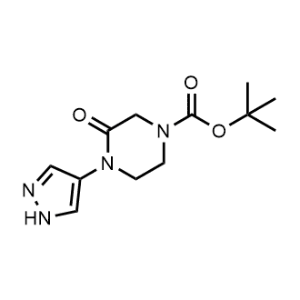 tert-Butyl 3-oxo-4-(1H-pyrazol-4-yl)piperazine-1-carboxylate|CS-1326366