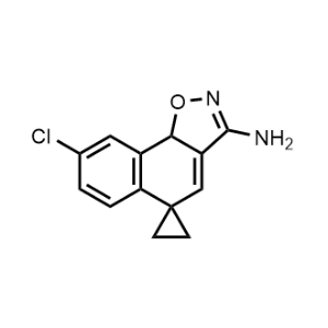 8'-Chloro-9b'H-spiro[cyclopropane-1,5'-naphtho[2,1-d]isoxazol]-3'-amine|CS-1326389