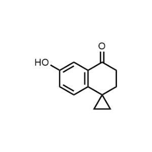 6'-Hydroxy-2',3'-dihydro-4'H-spiro[cyclopropane-1,1'-naphthalen]-4'-one|CS-1326394