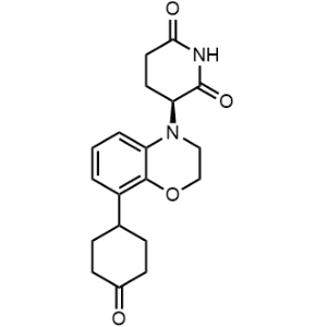 (S)-3-(8-(4-Oxocyclohexyl)-2,3-dihydro-4H-benzo[b][1,4]oxazin-4-yl)piperidine-2,6-dione|CS-1326409