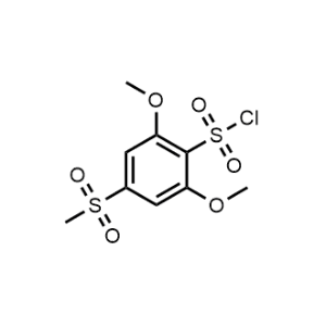 2,6-Dimethoxy-4-(methylsulfonyl)benzenesulfonyl chloride|CS-1326410