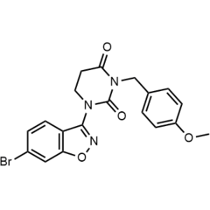 1-(6-Bromobenzo[d]isoxazol-3-yl)-3-(4-methoxybenzyl)dihydropyrimidine-2,4(1H,3H)-dione|CS-1326513