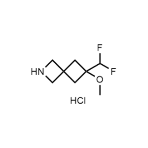 6-(Difluoromethyl)-6-methoxy-2-azaspiro[3.3]heptane hydrochloride|CS-1326517