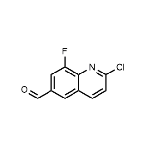 2-Chloro-8-fluoroquinoline-6-carbaldehyde|CS-1326536