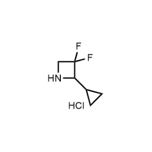 2-Cyclopropyl-3,3-difluoroazetidine hydrochloride|CS-1326539
