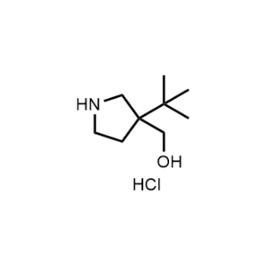 (3-(tert-Butyl)pyrrolidin-3-yl)methanol hydrochloride|CS-1326548