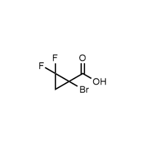 1-Bromo-2,2-difluorocyclopropane-1-carboxylic acid|CS-1326576