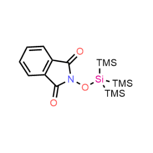 2-((1,1,1,3,3,3-Hexamethyl-2-(trimethylsilyl)trisilan-2-yl)oxy)isoindoline-1,3-dione|CS-1326645