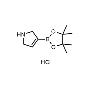 3-(4,4,5,5-Tetramethyl-1,3,2-dioxaborolan-2-yl)-2,5-dihydro-1H-pyrrole hydrochloride|CS-1326679