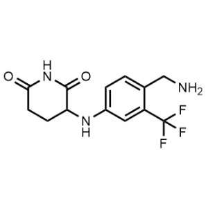 3-((4-(Aminomethyl)-3-(trifluoromethyl)phenyl)amino)piperidine-2,6-dione|CS-1326749