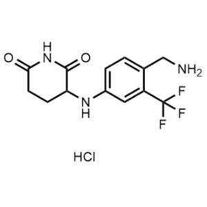3-((4-(Aminomethyl)-3-(trifluoromethyl)phenyl)amino)piperidine-2,6-dione hydrochloride|CS-1326752