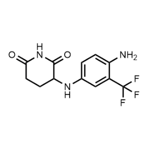 3-((4-Amino-3-(trifluoromethyl)phenyl)amino)piperidine-2,6-dione|CS-1326754