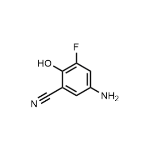 5-Amino-3-fluoro-2-hydroxybenzonitrile|CS-1326757