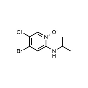 4-Bromo-5-chloro-2-(isopropylamino)pyridine 1-oxide|CS-1326780
