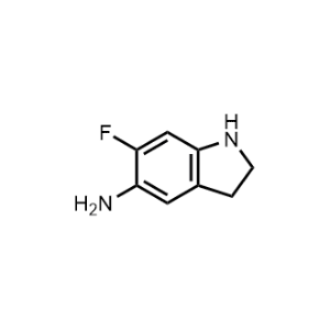 6-Fluoroindolin-5-amine|CS-1326794