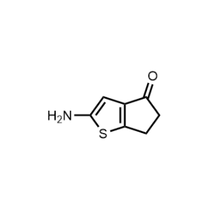 2-Amino-5,6-dihydro-4H-cyclopenta[b]thiophen-4-one|CS-1326799