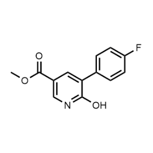 Methyl 5-(4-fluorophenyl)-6-hydroxynicotinate|CS-1326817