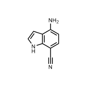4-Amino-1H-indole-7-carbonitrile|CS-1326858